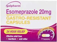 Galpharm Esomeprazole 20mg Gastro-Resistant Capsules – 2 Packs | 14 Capsules