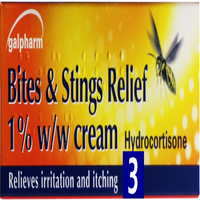 Galpharm Bites & Stings Relief Cream 10g - 3 Packs
