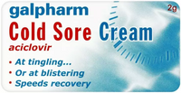 Galpharm Cold Sore Cream 2g (Aciclovir 5%) - 3 Packs