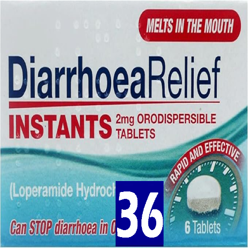 Galpharm Instant Diarrhoea Relief 2mg Orodispersible Tablets – 6 Packs | 36 Tablets