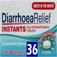 Galpharm Instant Diarrhoea Relief 2mg Orodispersible Tablets – 6 Packs | 36 Tablets